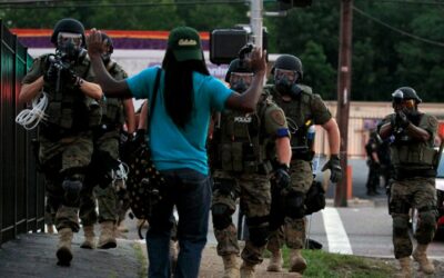 Ferguson: Police Draw Guns on Rosa Clemente, Talib and Others